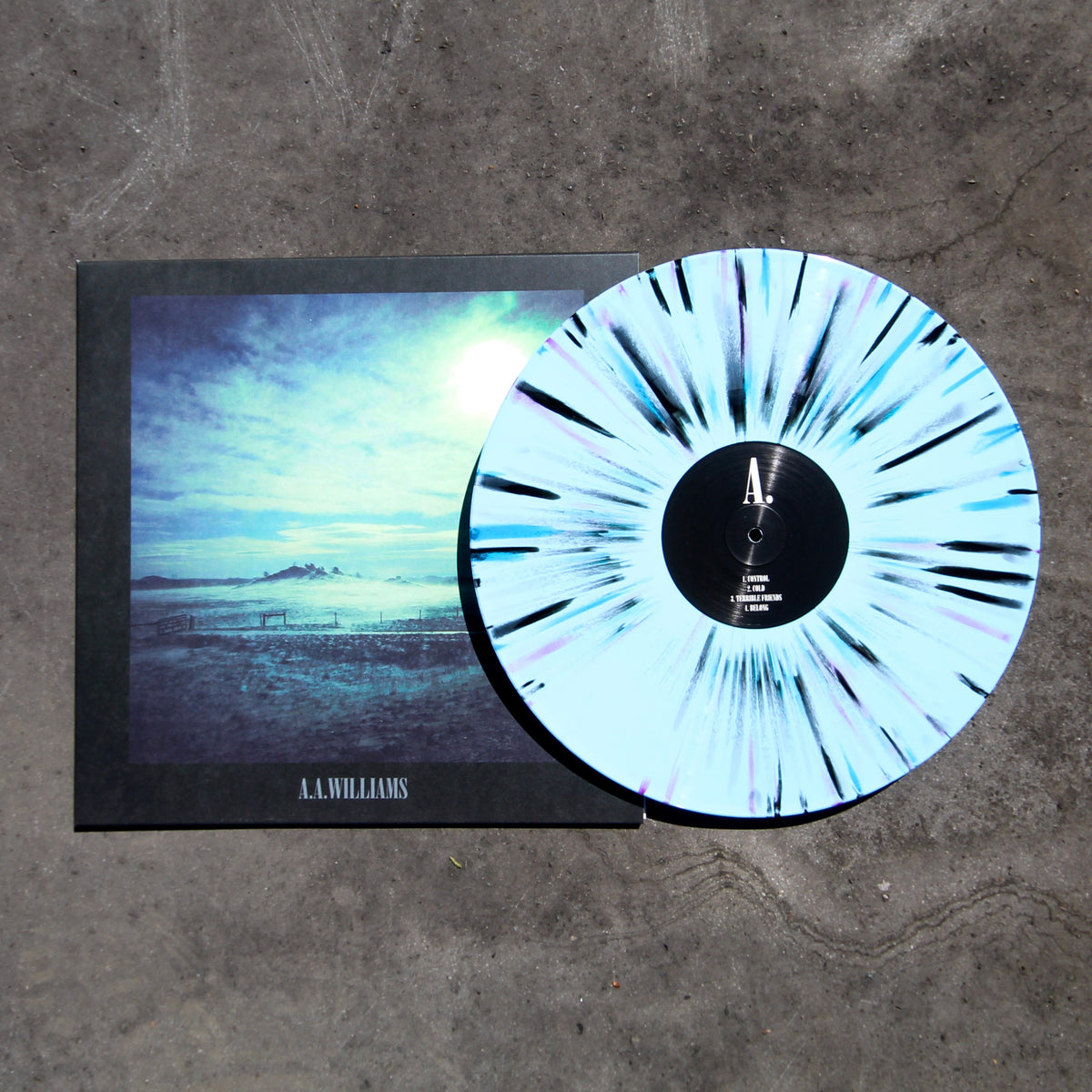 A.A. WILLIAMS - A.A. WILLIAMS (baby blue splatter vinyl)