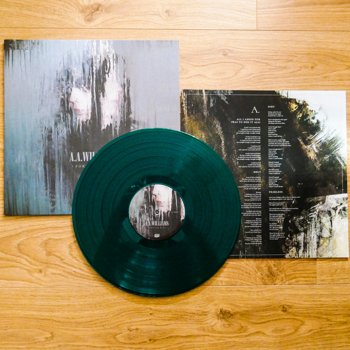 FOREVER BLUE (forest green vinyl)